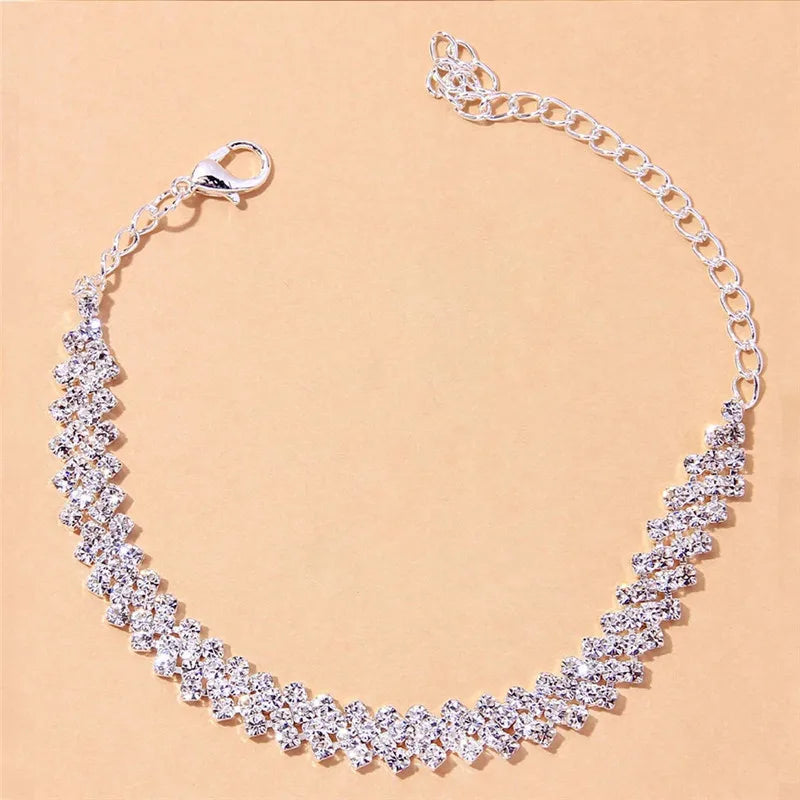 The Zirconia Anklet