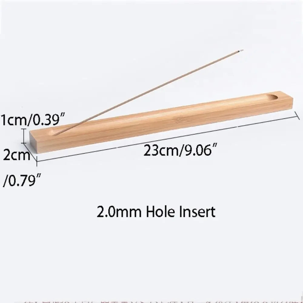 Eco-Friendly Bamboo Incense Stick Holder